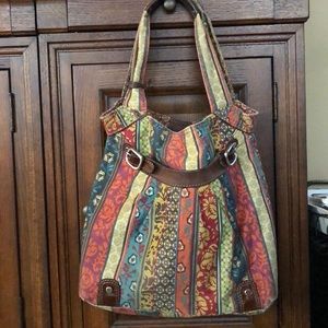 Cute boho Fossil purse